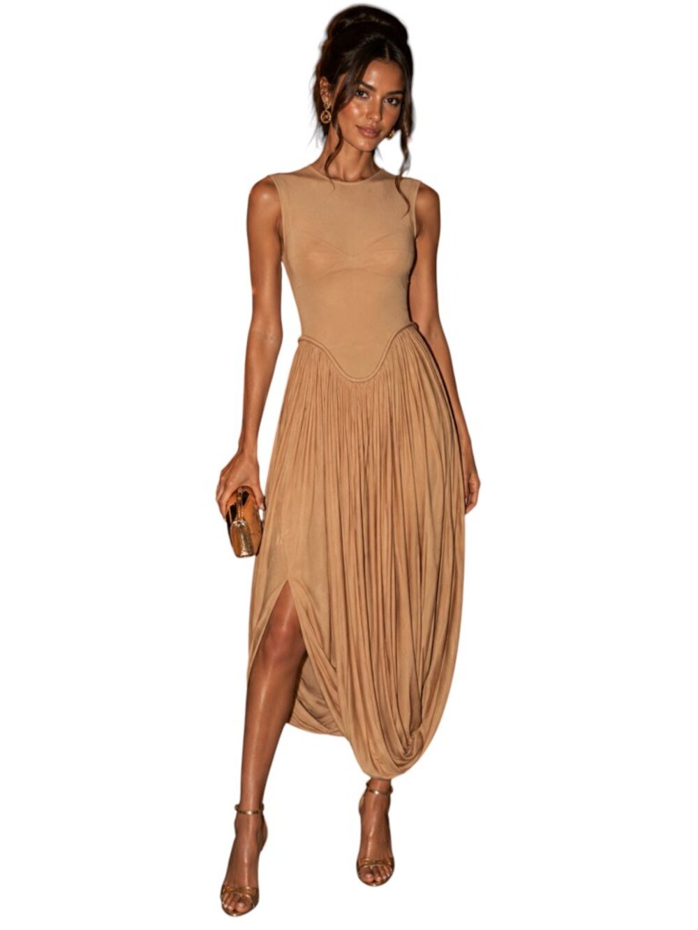 TORY BURCH COLLECTION DRAPED JERSEY DRESS SIZE M WITH TAGS - Picture 15 of 16